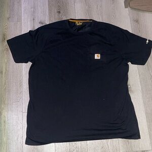 Oversized black carhartt t shirt